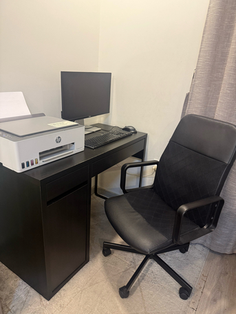 Saar, Furniture, BHD 45,  Computer Table And Chair (IKEA)