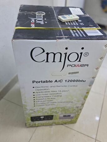 Al Rawdah, Air Conditioners, SAR 1000,  Emjoi Power Portable AC (12,000 BTU, Like New) 1000 Sr &ndash; Riyadh, Al Rawdah
