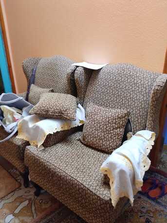 Abha, Furniture, SAR 200,  2 Sofa Set 5+ 5 With Coushions For Sale