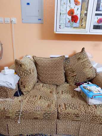Abha, Furniture, SAR 200,  2 Sofa Set 5+ 5 With Coushions For Sale