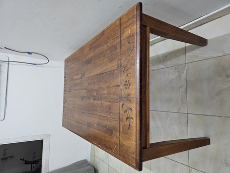 Manama, Furniture, BHD 20,  Wooden Dining Table-Heavy Duty( Negotiable Price)