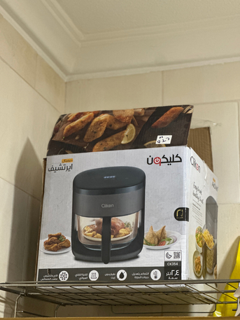 Riyadh, Appliances, SAR 190,  For Sale &ndash; Clikon Digital Air Fryer (Glass Type)  🔹 Brand: Clikon 🔹 Model: CK354 🔹 Capa
