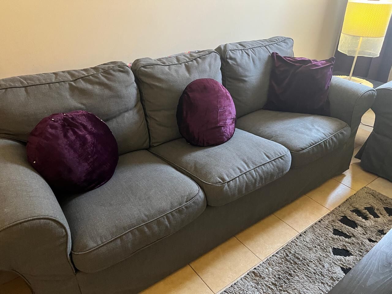 Riyadh, Furniture, SAR 2500,  Three Seater And Two Seater Sofa Set For Sale