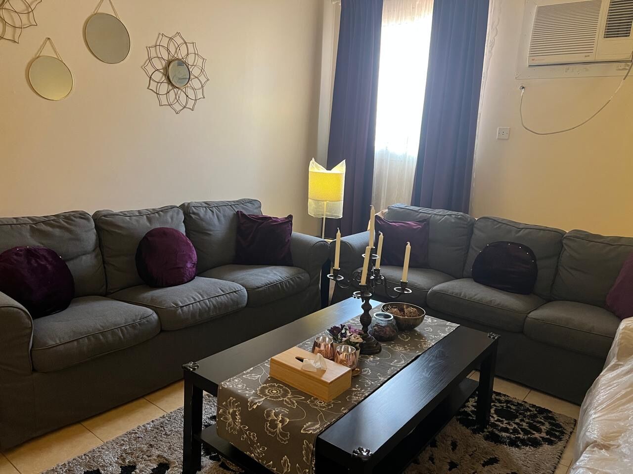 Riyadh, Furniture, SAR 2500,  Three Seater And Two Seater Sofa Set For Sale