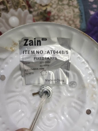 Jubail, Electronics, SAR 80,  For Sale:03 Beautiful Decorative Chandeliers In Good Condition. Suitable For Home, Hall,