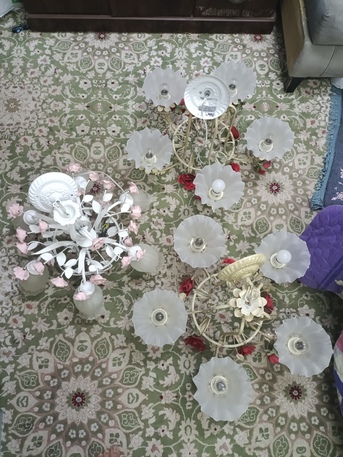 Jubail, Electronics, SAR 80,  For Sale:03 Beautiful Decorative Chandeliers In Good Condition. Suitable For Home, Hall,
