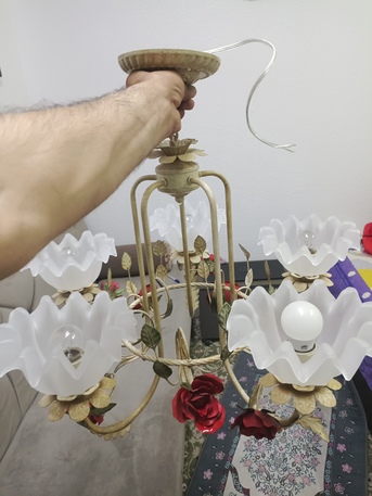 Jubail, Electronics, SAR 80,  For Sale:03 Beautiful Decorative Chandeliers In Good Condition. Suitable For Home, Hall,