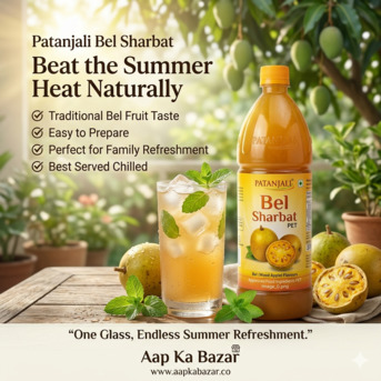 New Delhi, Household, Beat The Summer Heat With Patanjali Bel Sharbat