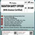 Radiation Safety Officer (RSO) (KSA)