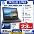 BHD 23,  HP CHROMEBOOK 11 - 4GB RAM 16GB 11.6" HD Display Intel HD Graphics Wi-Fi & Bluetooth HD We