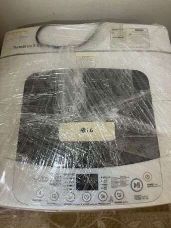 Dammam, Appliances, SAR 350,  LG WASHING MACHINE - AUTOMATIC TURBODRUM 5.5KG