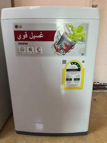Dammam, Appliances, SAR 350,  LG WASHING MACHINE - AUTOMATIC TURBODRUM 5.5KG