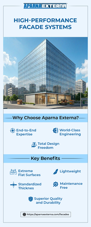 Hyderabad, Construction, Why Facade Systems Are Essential For Modern Commercial Design?