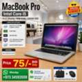 BHD 75,  MacBook Pro Core I5 13.3" HD LED Screen 8GB RAM + 256GB SSD Ready To Use