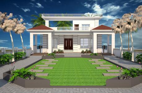 Riyadh, Job Seekers, Exterior Designing Of Buildings, 3D Elevation Realistic Images