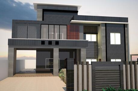Riyadh, Job Seekers, Exterior Designing Of Buildings, 3D Elevation Realistic Images