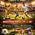 SAR 30,  🔥 WORLD CUP FEVER STARTS 11 JUNE! Watch All Matches LIVE In FHD And 4K