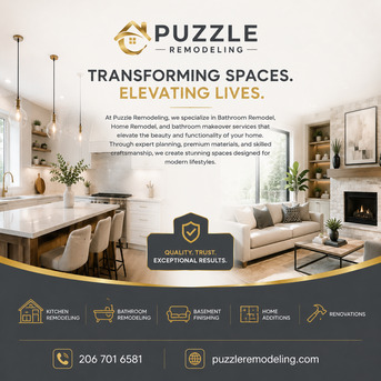 Seattle, Business, Trusted Bathroom Remodel Seattle | Puzzle Remodeling