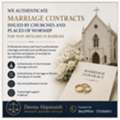 Authentication Of Marriage Contracts Issued By Churches And Places Of Worship In Bahrain