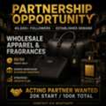 Urgently Looking For Working Partner For Wholesale Business