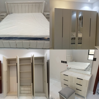 Jeddah, Furniture, SAR 1,  COMPLETE WOODEN BEDROOM FURNITURE SETS AVAILABLE IN UNIQUE DESIGNS