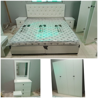 Jeddah, Furniture, SAR 1,  COMPLETE WOODEN BEDROOM FURNITURE SETS AVAILABLE IN UNIQUE DESIGNS
