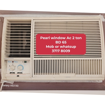 Manama, Air Conditioners, BHD 65,  🌍Pearl Window Ac  In Good Condition For Sale With Delivery And Fixing