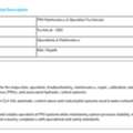 Maintenance & Operation Technician