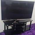 SAR 600,  Samsung TV And Glass Stand For Sale