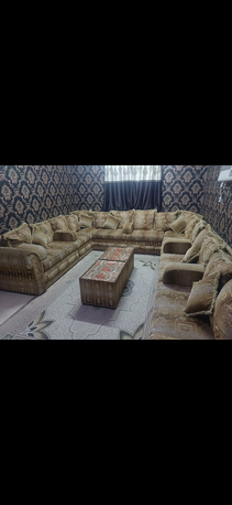 Manama, Furniture, BHD 60,  Sofa Set Urgent Sale 15 Person Good Condition