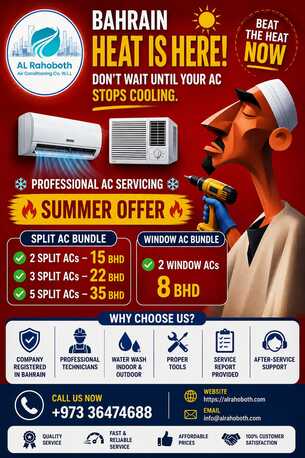 Galali, Air Conditioning, Ac - Services In Bahrain