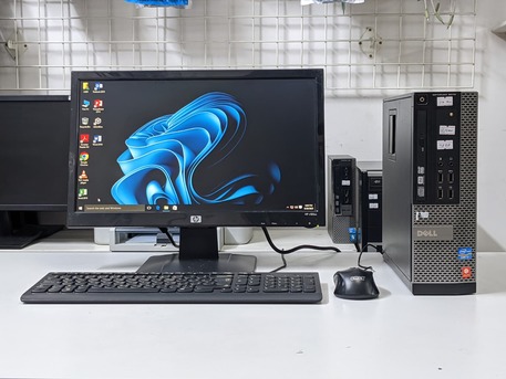 Manama, Computers, BHD 55,  Dell Core I5 - Computer Set Speed 3.10Ghz 8GB RAM | 256GB SSD Win 10 Pro 19&prime;&prime; HD Monitor-/