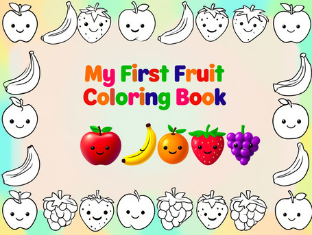 Faisalabad, Books, USD 2,  Printable Fruit Coloring Book
