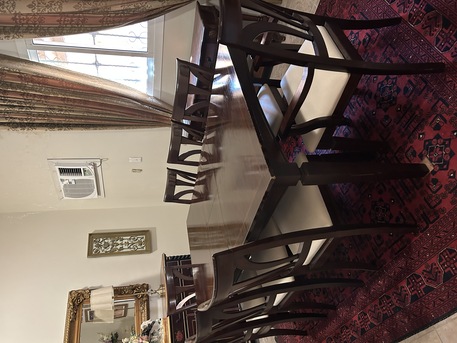 Jeddah, Furniture, Home Center 8 Chair Dining Table