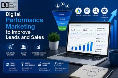 New Delhi, Web Design & Development, Maximize Leads & Sales With Digital Performance Marketing By DDMS