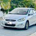 BHD 1650,  Hyundai Accent,  2013,  143000 KM,  Passing March 2027 - Alloy Wheels