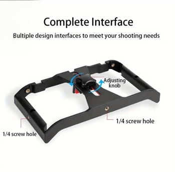 Manama, Appliances, BHD 10,  Versatile Handheld Stabilizer With Microphone Stand, ABS Material - Includes 3 Cold Shoe
