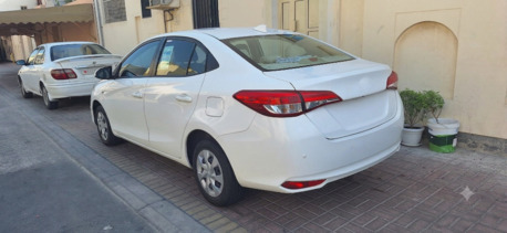 Manama, Vehicles, Cars & Trucks , BHD 4300,  Toyota Yaris,  2022,  Automatic,  38000 KM,  Totota Yaris  White 1.5L Very Good Condition (No Accident)