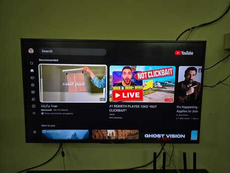 Al Badiah, Household Items, SAR 500,  Sony 43 Inches Smart TV