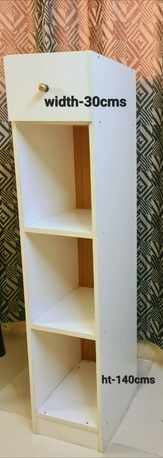 Muharraq, Furniture, BHD 10,  White Open Shelf
