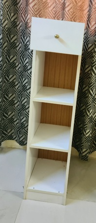 Muharraq, Furniture, BHD 10,  White Open Shelf