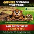 San Diego Gopher & Rodent Control - Trusted Since 1991
