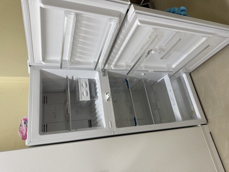 Jubail, Appliances, SAR 650,  201 Liters New Geepas Refrigerator Double Door
