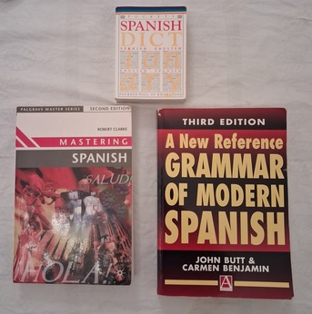 Adliya, Books, BHD 5,  Learn Spanish - 2 Books And Dictionary
