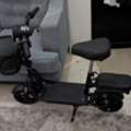 SAR 1200,  Electric Kick Scooter For Adults With Front Basket, Double Seats, 10-inch Wheels (Tubeless