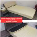 BHD 32,  ✅️ 120x200 Bed With Mattress + Side Table For Sale In Good Condition With Delivery