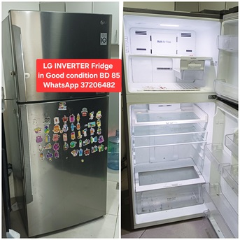 Manama, Appliances, BHD 85,  ✅️ LG INVERTER Fridge For Sale In Good Condition With Delivery