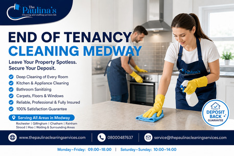 London, Cleaning, End Of Tenancy Cleaning Medway