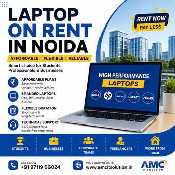 Ghaziabad, Business, Laptop On Rent In Noida &ndash; Affordable Rental Solutions For Every Requirement