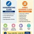 Hindi Learning Class & Hand Writing Class ( KG- Grade8)